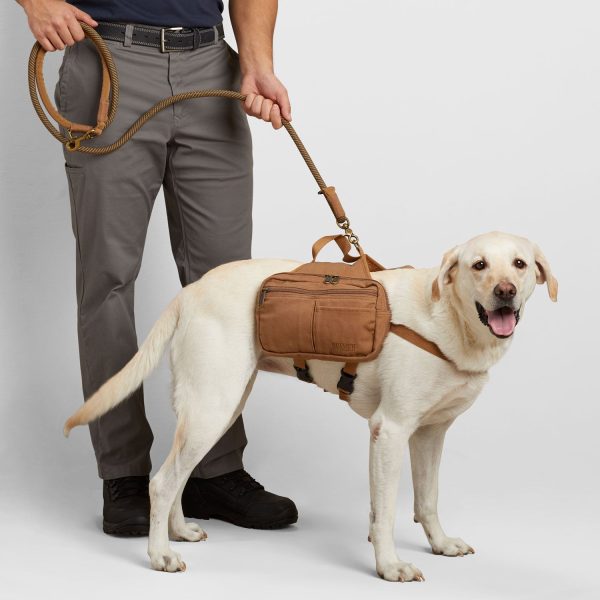 Fire Hose Dog Saddle Bags
