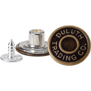 8-Pack Antique Gold Buttons