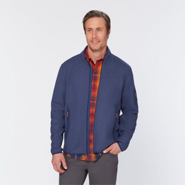 Men's AKHG Graveltec Standard Fit Full Zip Mock