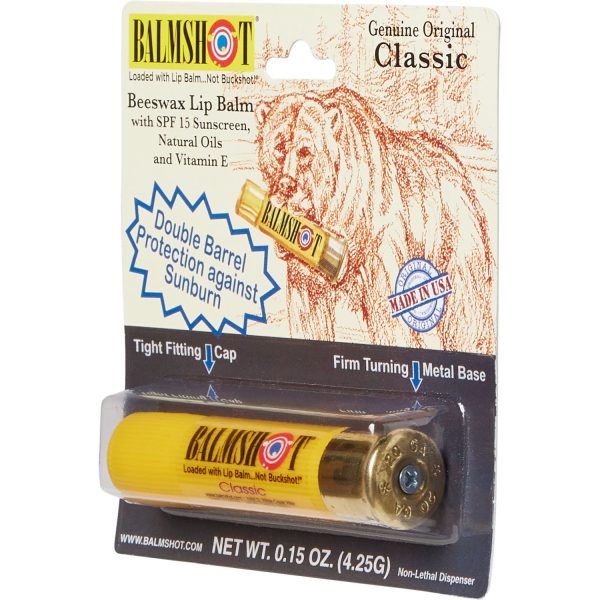 BALMSHOT Lip Balm SPF 15 Classic Flavor
