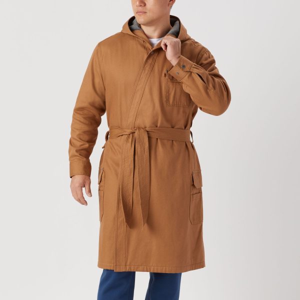 Men's Fire Hose Fleece-Lined Robe