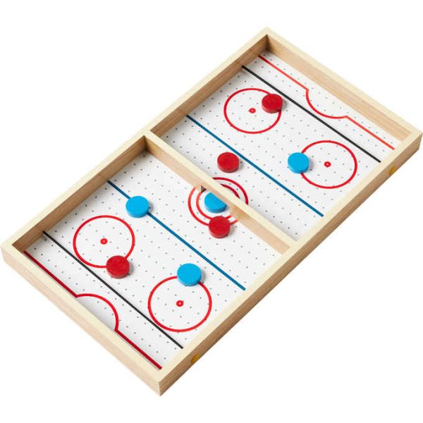 Tabletop Face-Off Sling Puck Game